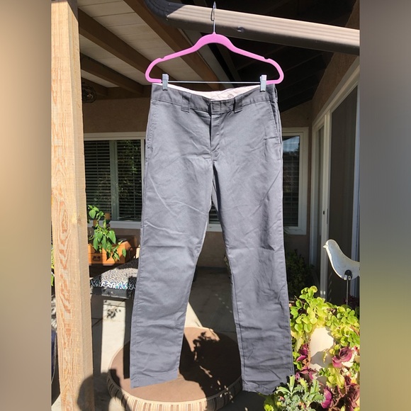Dickies Grey Work Pants - Picture 1 of 6